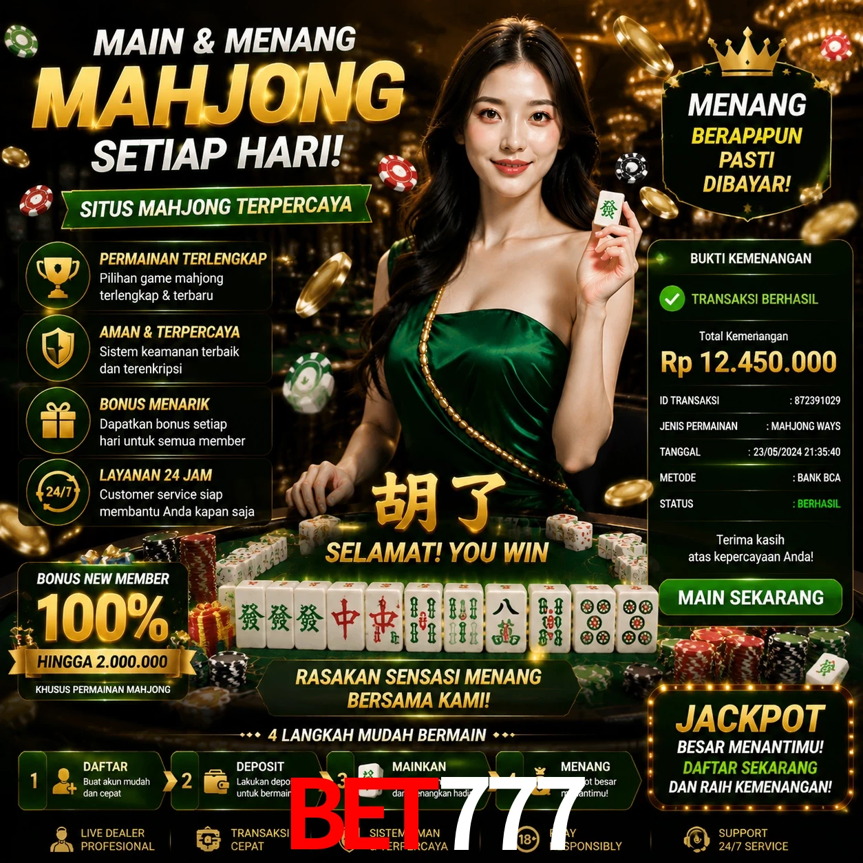 Ganhar e sacar na bet777